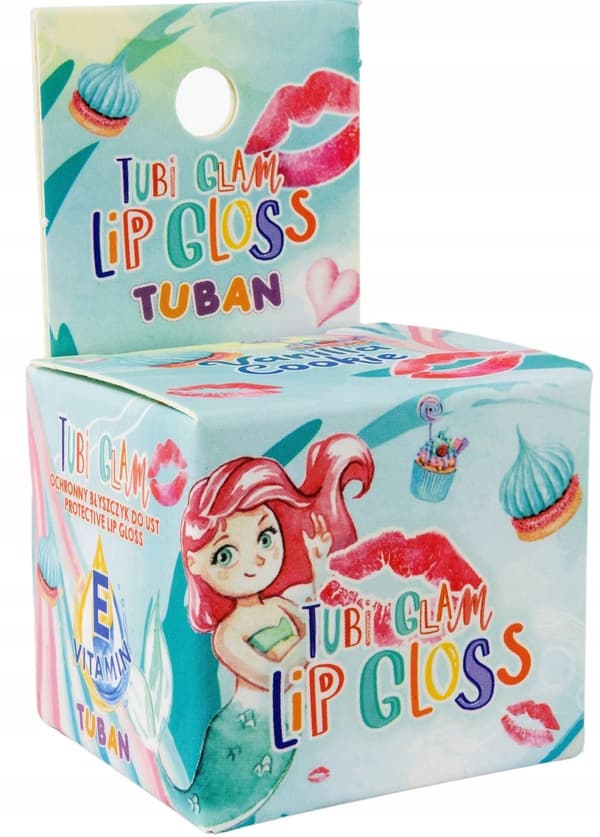 Tuban huulikiilto Tubi Glam vanilja E-vitamiinilla