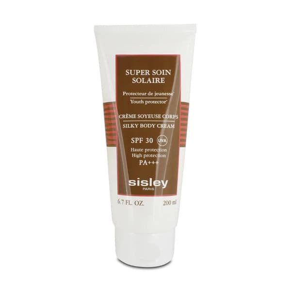 Sisley Super Soin Solaire Silky Body Cream SPF30 200ml Sunscreen for Body