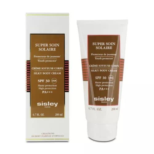 Sisley Super Soin Solaire Silky Body Cream SPF30 200ml Sunscreen for Body