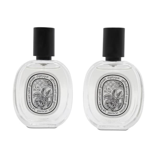 Diptyque Eau Rose Eau De Toilette 2 x 30ml Duo Set Fragrance Gift Set