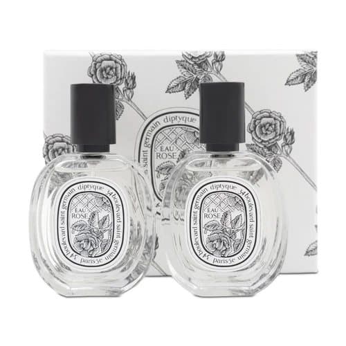 Diptyque Eau Rose Eau De Toilette 2 x 30ml Duo Set Fragrance Gift Set