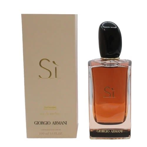 Giorgio Armani Si Intense 100ml Eau De Parfum Ladies Perfume edp Fragrance