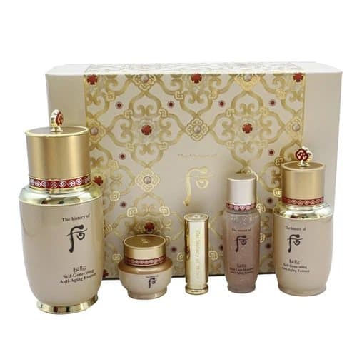 The History Of Whoo Bichup Anti-Aging Essence 50 + 20ml Cream 8ml Lip Balm Set