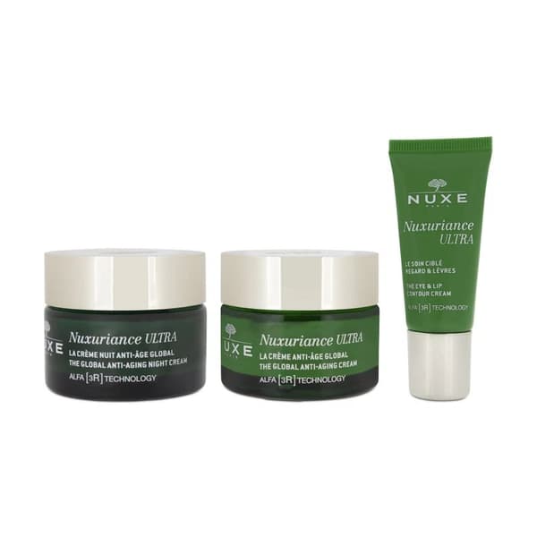Nuxe Nuxuriance Skincare Set Anti-Ageing Cream NIght Moisturiser & Eye Cream