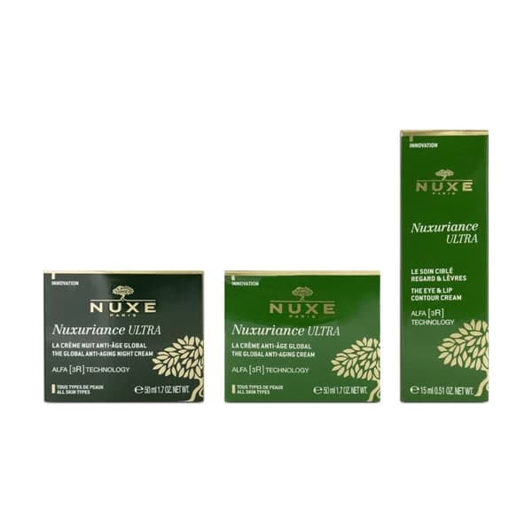 Nuxe Nuxuriance Skincare Set Anti-Ageing Cream NIght Moisturiser & Eye Cream