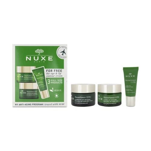 Nuxe Nuxuriance Skincare Set Anti-Ageing Cream NIght Moisturiser & Eye Cream