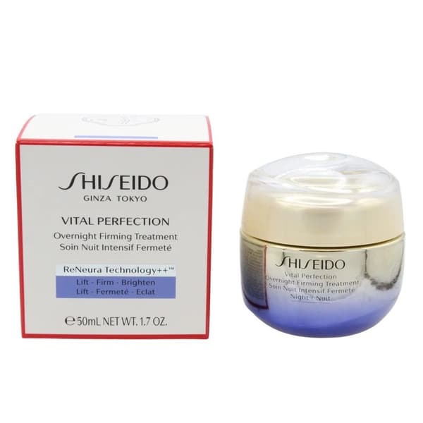 Shiseido Anti Age Face Cream Vital Perfection Overnight Firming Treatment 50ml