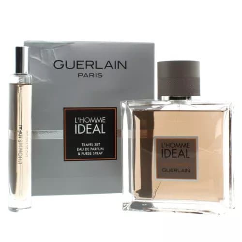 Guerlain Paris L’Homme Travel Set Eau De Parfum 100ml & Purse Spray EDP 10ml
