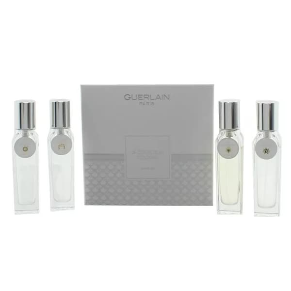 Guerlain Mini Fragrance Set Cologne Collection Travel Gift Set 4 x 15ml Unisex
