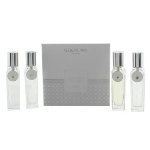 Guerlain Mini Fragrance Set Cologne Collection Travel Gift Set 4 x 15ml Unisex