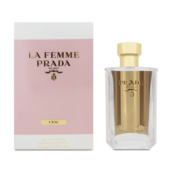 Prada La Femme L’Eau 100ml Eau De Toilette Spray Perfume For Women For Her