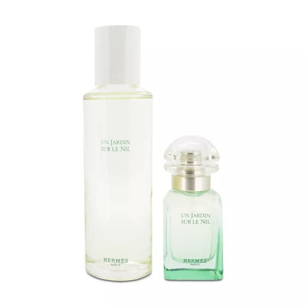 Hermes Un Jardin Sur Le Nil 125ml Eau De Toilette & 30ml Refill Unisex Perfume