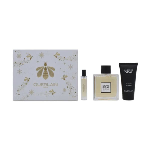 Guerlain L’Homme Ideal Eau De Toilette 100ml Set Shower Gel 75ml Gift for Him