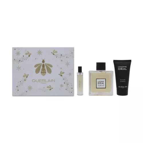 Guerlain L’Homme Ideal Eau De Toilette 100ml Set Shower Gel 75ml Gift for Him