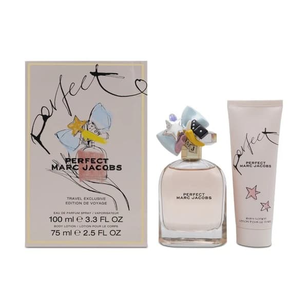 Marc Jacobs Perfect 100ml Eau De Parfum & Body Lotion Set