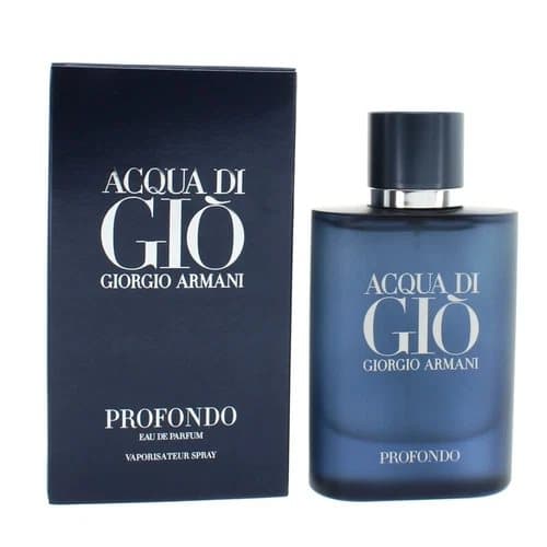 Giorgio Armani Acqua Di Gio Profondo 75ml Eau De Parfum For Him