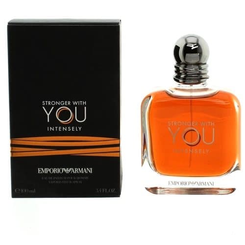 Emporio Armani Stronger With You Intensely 100ml Eau De Parfum Spray EDP For Him
