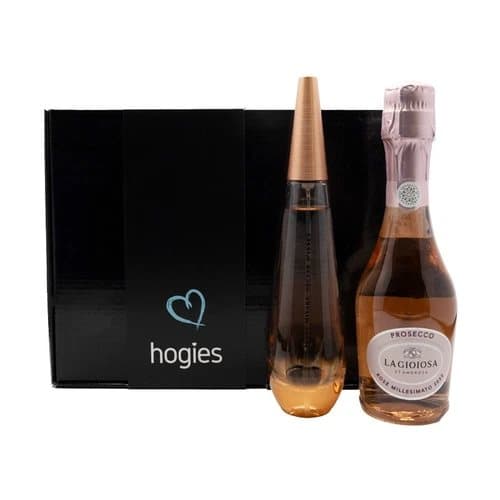Issey Miyake L’Eau D’Issey Pure 90ml & La Gioiosa Prosecco Gift Set For Her