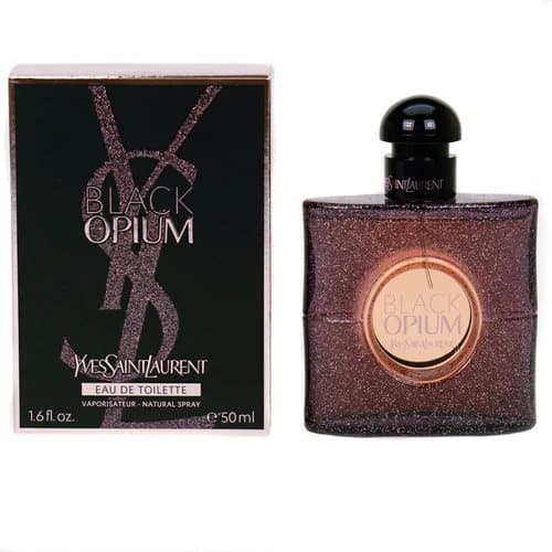 Yves Saint Laurent 50ml Black Opium Eau De Toilette EDT For Women YSL Perfume