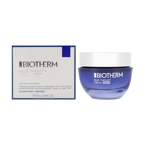 Biotherm Night Cream Blue Therapy All Skin Types 50ml Anti Ageing Moisturiser