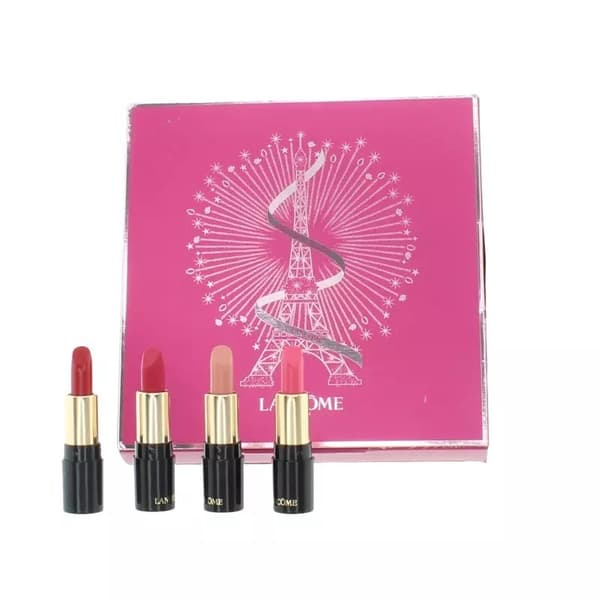 Lancome L’Absolu Lipstick Set 8 Mini Lacquer Rouge Lipsticks Make Up Gift Set