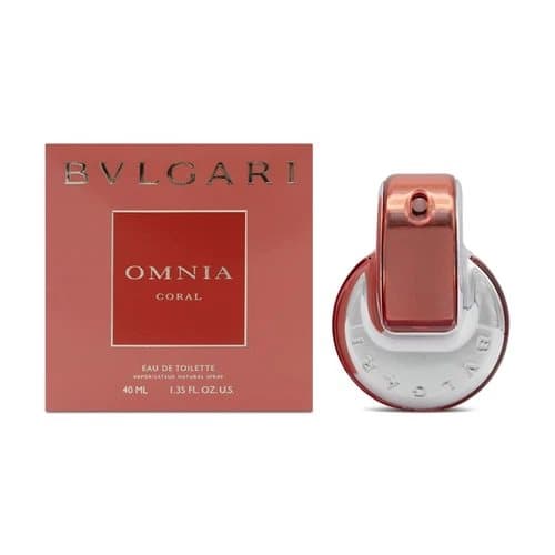Bvlgari Omnia Coral Eau De Toilette EDT For Women Perfume For Her 40ml