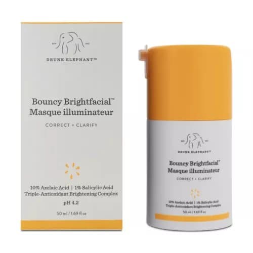 Drunk Elephant Face Mask 50ml Bouncy Brightfacial Triple-Antioxidant Complex