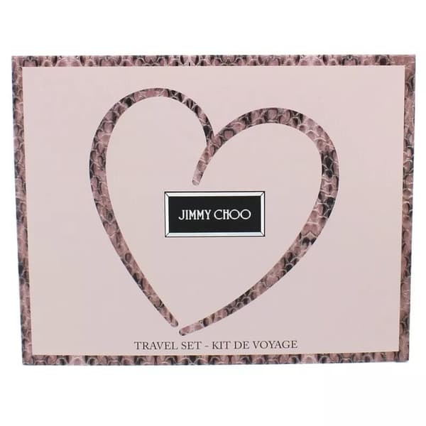 Jimmy Choo 100ml Eau De Parfum Gift Set 100ml Body Lotion & 100ml Shower Gel
