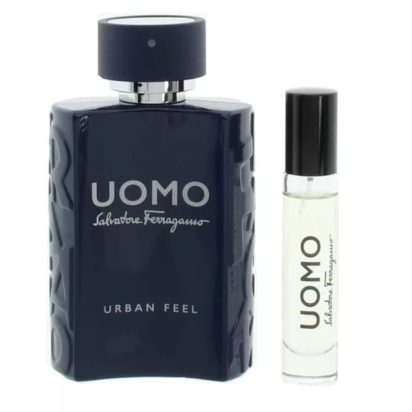 Salvatore Ferragauio Uomo Urban Feel 100ml & 10ml EDT Men’s Fragrance Set -