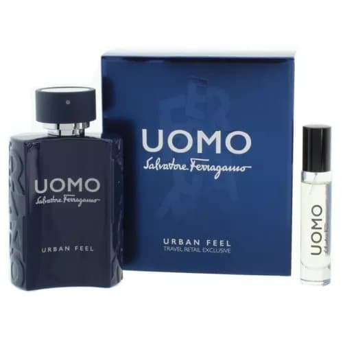 Salvatore Ferragauio Uomo Urban Feel 100ml & 10ml EDT Men’s Fragrance Set -