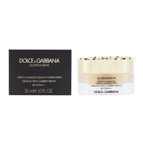 Dolce & Gabbana Light Foundation 100 Porcelain Gloriouskin Luminous Make Up