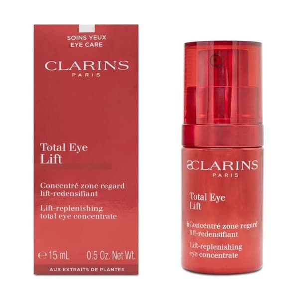 Clarins Eye Serum Total Eye Lift 15ml Dark Circles Fine Lines Puffiness