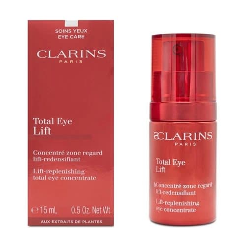 Clarins Eye Serum Total Eye Lift 15ml Dark Circles Fine Lines Puffiness