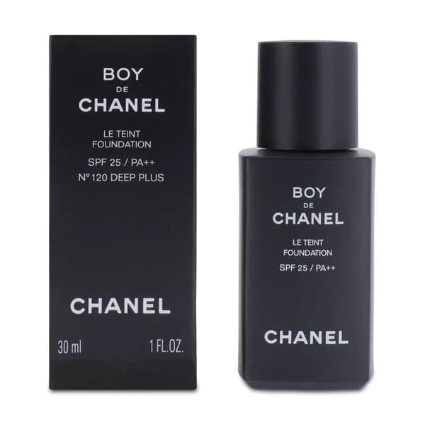 Chanel Boy Le Teint Foundation No.120 Deep Plus SPF 25 Natural Long Last Colour