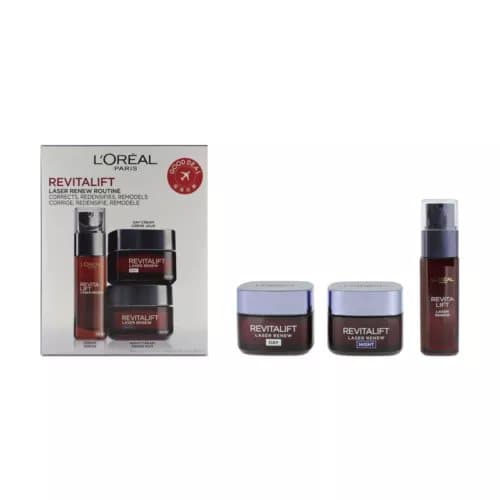 L’Oreal Revitalift Laser Renew Day Night Cream 50ml Serum 30ml Mature Skin Set