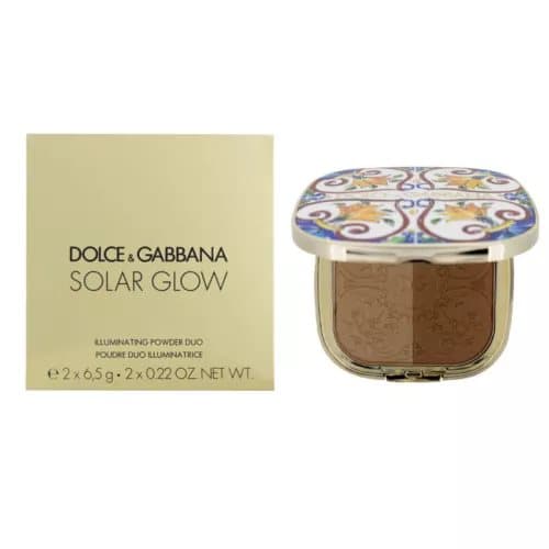 Dolce & Gabbana Highlighter Solar Glow Illuminating Powder Duo 4 Bronze Feeling