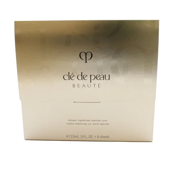 Cle De Peau Eye Mask Sheets Vitality-Enhancing 15ml x 6 Sheets Dark Circles