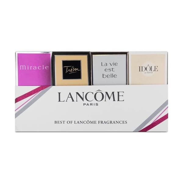 Lancome Miniature Perfume Gift Set Travel Fragrance 4 Pcs