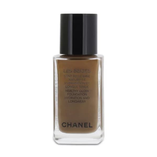 Chanel Les Beiges Healthy Glow Foundation BR152 Dark Brown Long Lasting Makeup