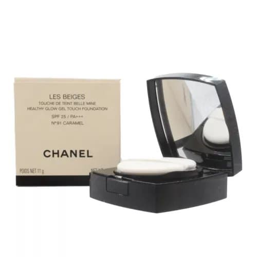 Chanel Foundation Les Beiges Healthy Glow 91 Caramel Dewy Cushion Foundation
