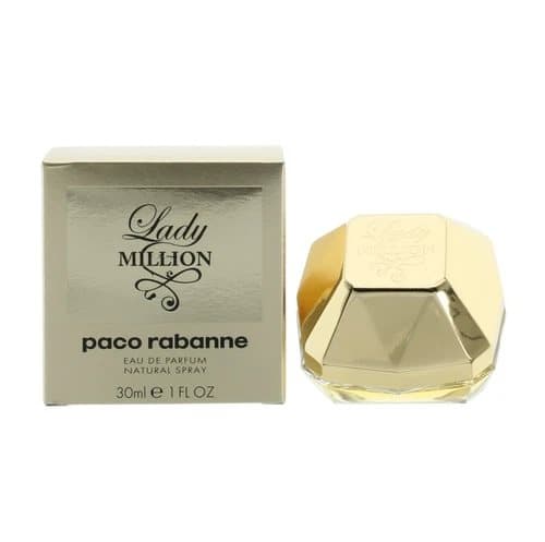 Paco Rabanne Lady Million 30ml Eau De Parfum Women’s EDP Fragrance Spray For Her