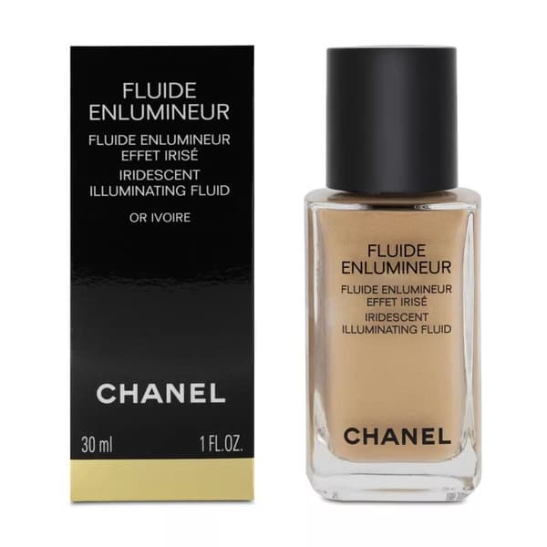 Chanel Fluide Enlumineur Iridescent Illuminating Fluid Or Ivoire Highlighter