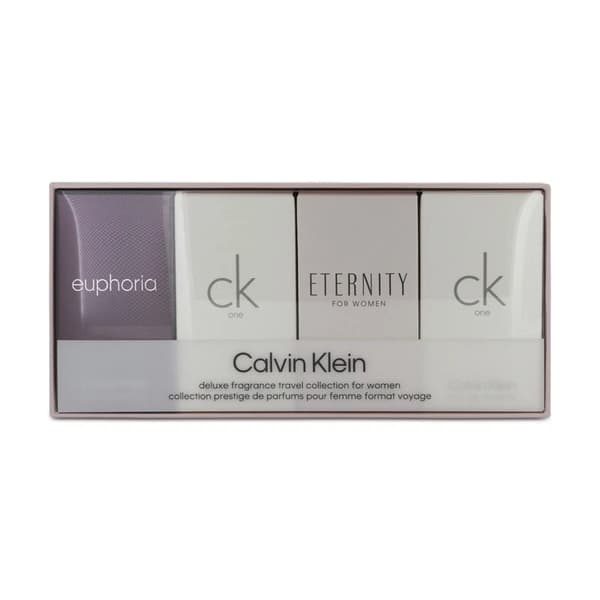 Calvin Klein Mini Perfume Gift Set Eternity Euphoria CK One Ladies Fragrances