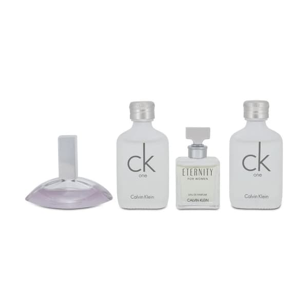 Calvin Klein Mini Perfume Gift Set Eternity Euphoria CK One Ladies Fragrances