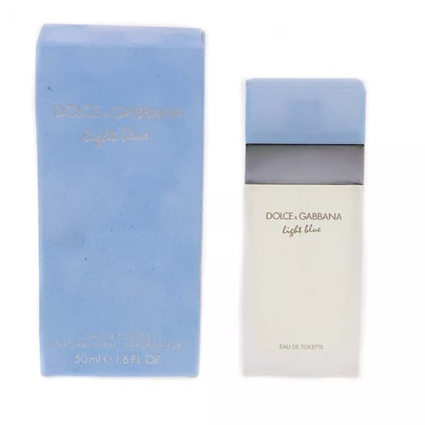 Dolce & Gabbana Light Blue For Women 50ml Eau De Toilette EDT Spray D&G Perfume