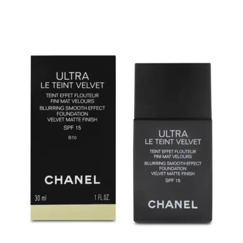 Chanel Ultra Le Teint Velvet Velvet Matte Finish Foundation B70 Natural Colour