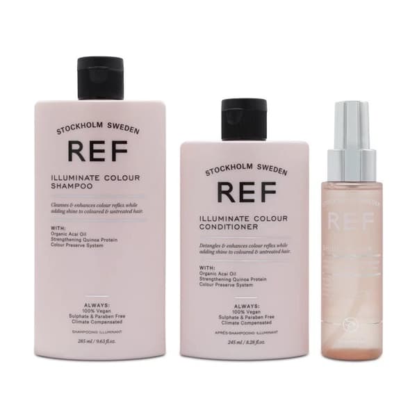 REF Illuminate Colour Hair Care Gift Set 285ml Shampoo 245ml Conditioner 80ml