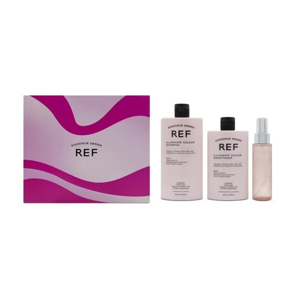 REF Illuminate Colour Hair Care Gift Set 285ml Shampoo 245ml Conditioner 80ml