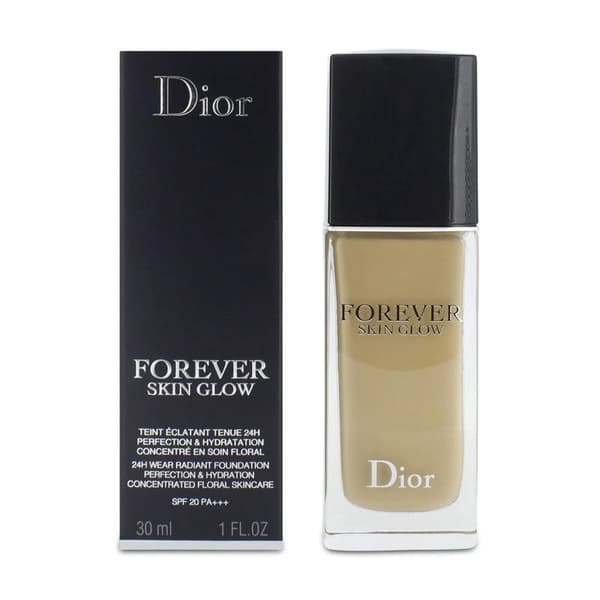 Dior Forever Skin Glow 24H Wear Radiant Foundation 2W Warm/Glow Matte Finish