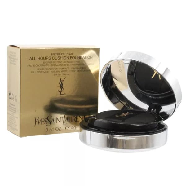 YSL Light Cushion Foundation All Hours Shade 20 SPF50+ Hydrating Matte Makeup